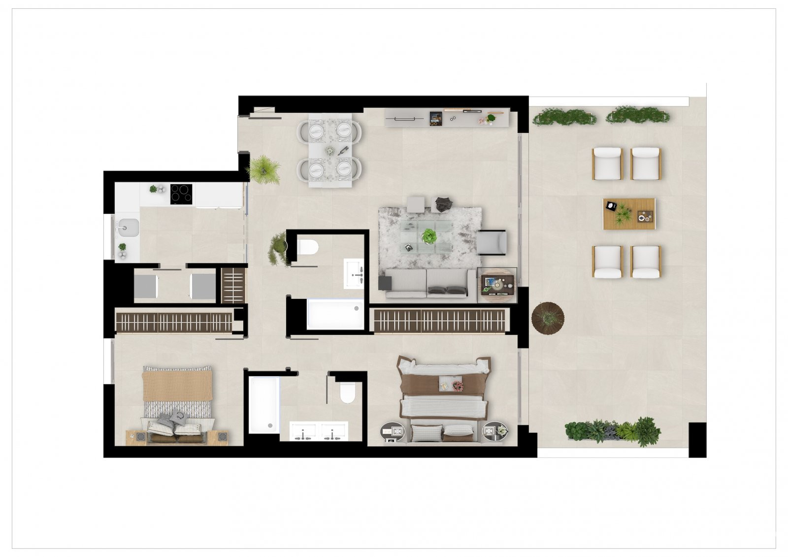 Exclusive Apartments for Sale in Marbella, Costa del Sol - 109785