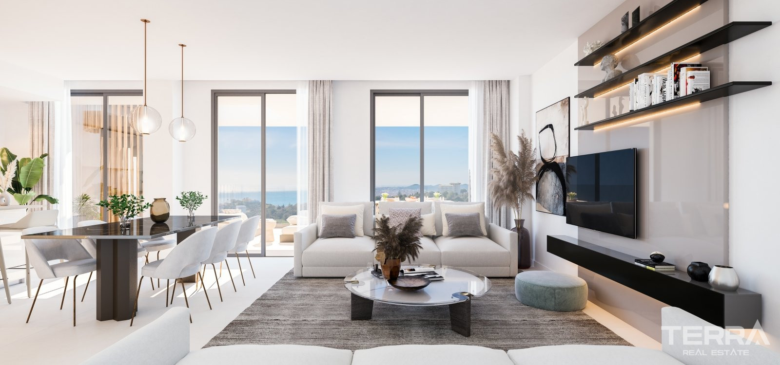 Sea View Apartments for Sale in Málaga, Costa del Sol - 109826