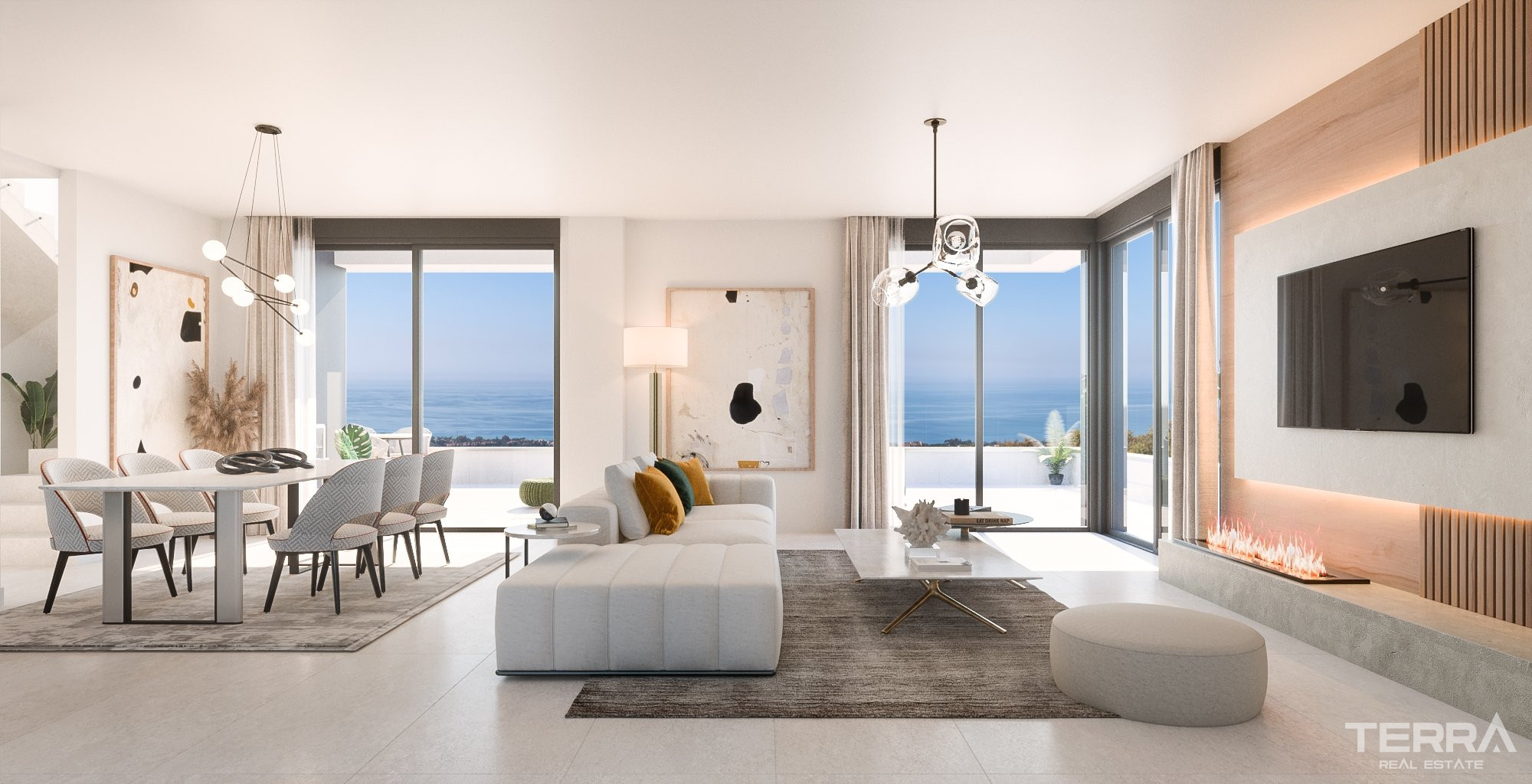 Marbella, Costa del Sol'da Satılık Deniz Manzaralı Daireler - 109882