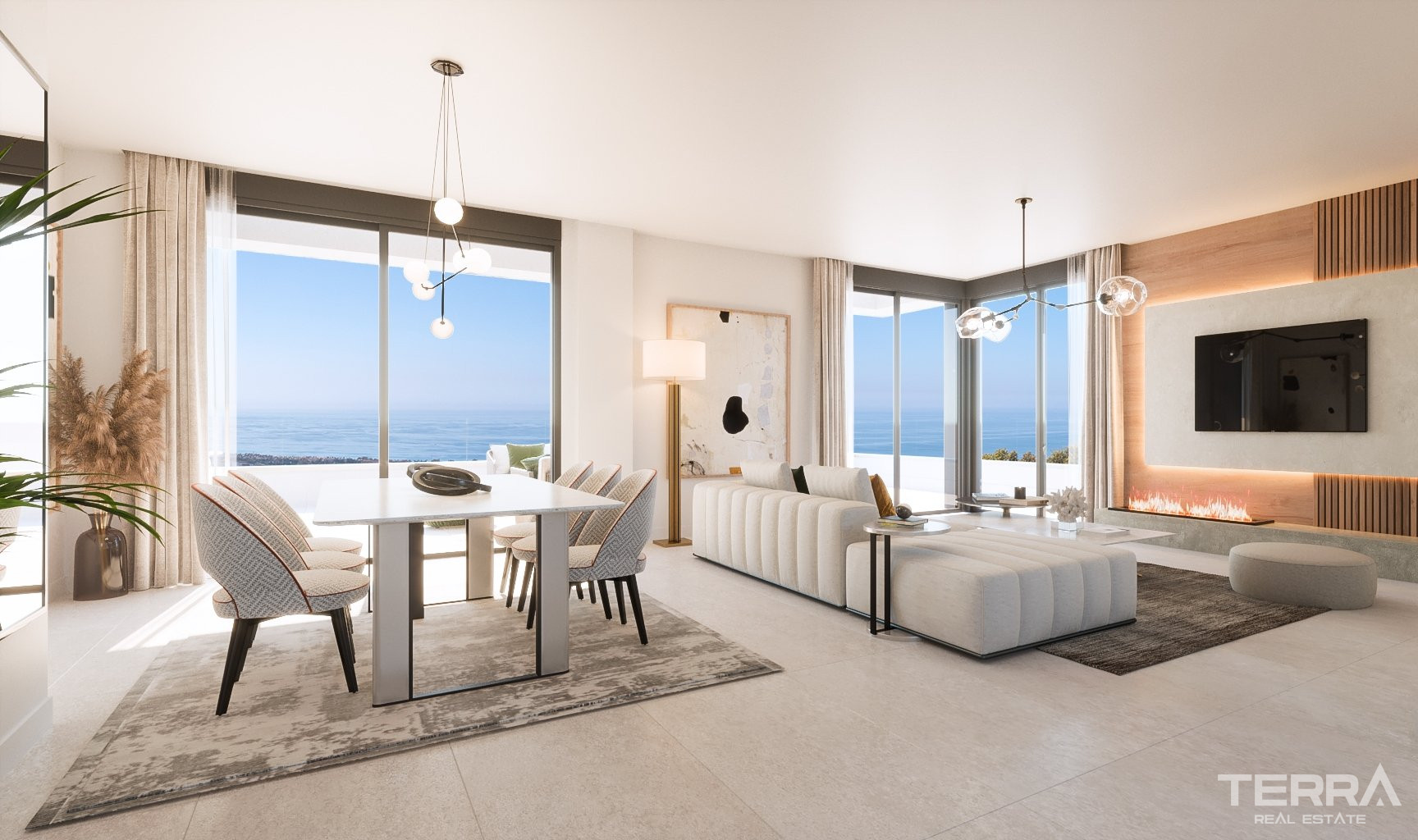 Marbella, Costa del Sol'da Satılık Deniz Manzaralı Daireler - 109883