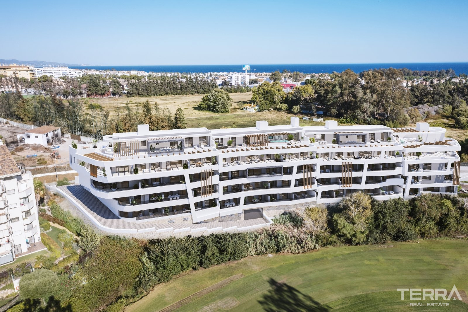 Marbella, Malaga'da Golf Sahasına Yakın Hemen Teslim Daireler - 109891