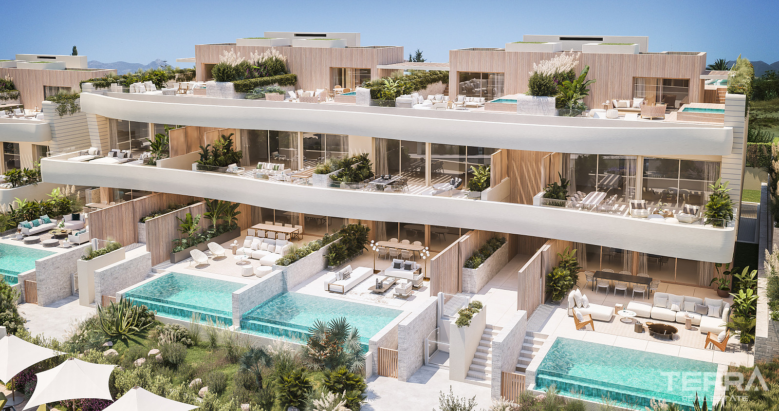 Marbella, Costa del Sol'da Deniz Sıfır Ultra Lüks Daireler - 109972