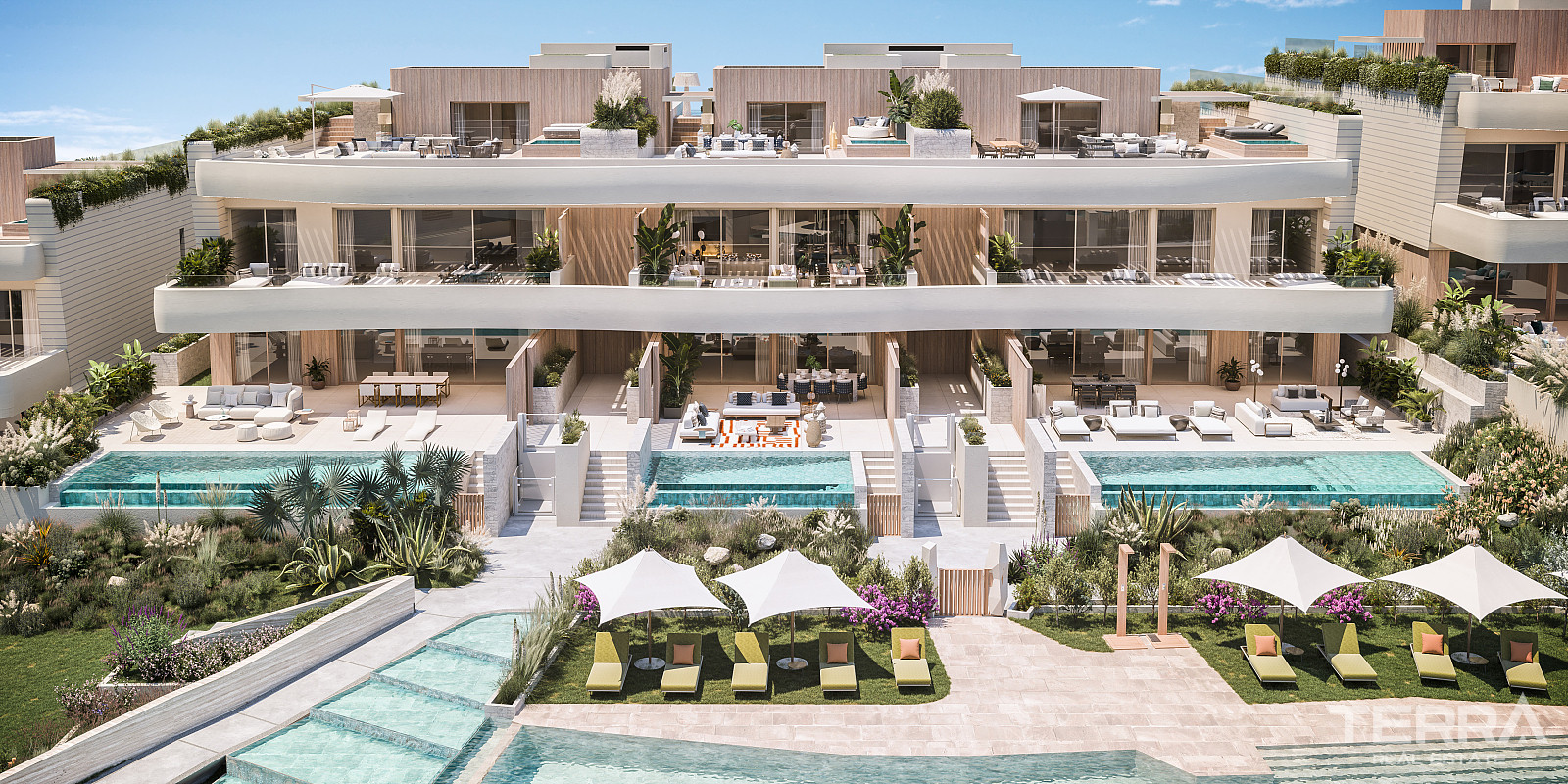Marbella, Costa del Sol'da Deniz Sıfır Ultra Lüks Daireler - 109973