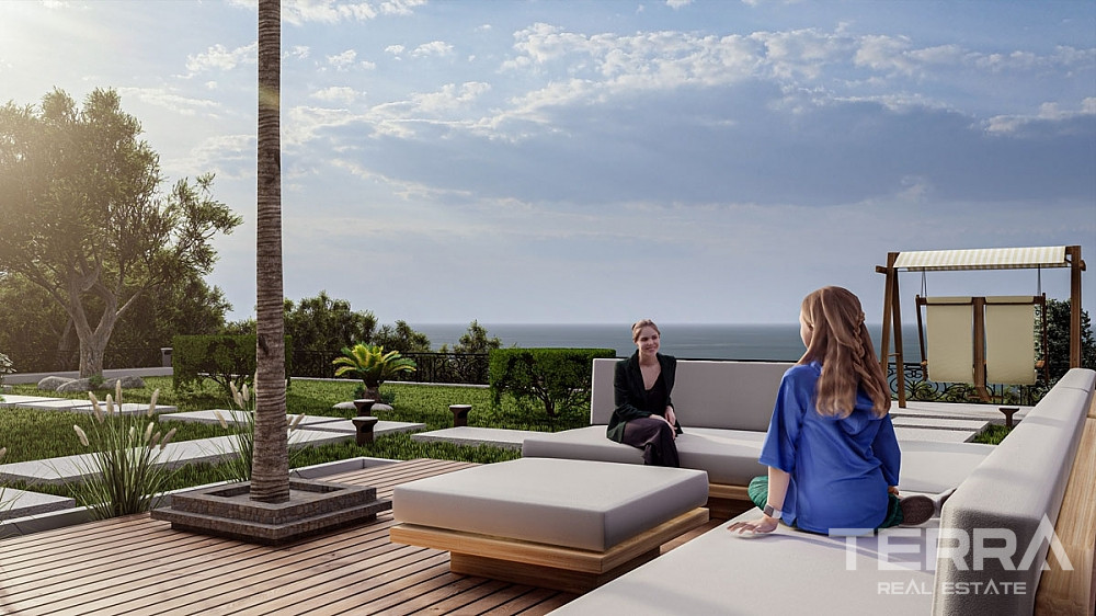 Aydın, Kuşadası'nda Deniz Manzaralı Satılık Müstakil Villalar - 110109