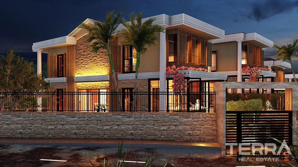 Aydın, Kuşadası'nda Deniz Manzaralı Satılık Müstakil Villalar - 110117