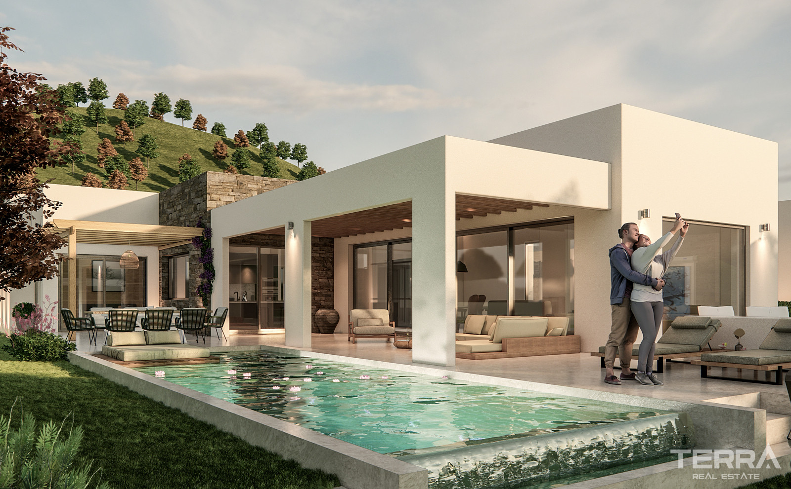 Detached House for Sale in Aydın, Kuşadası - 110152