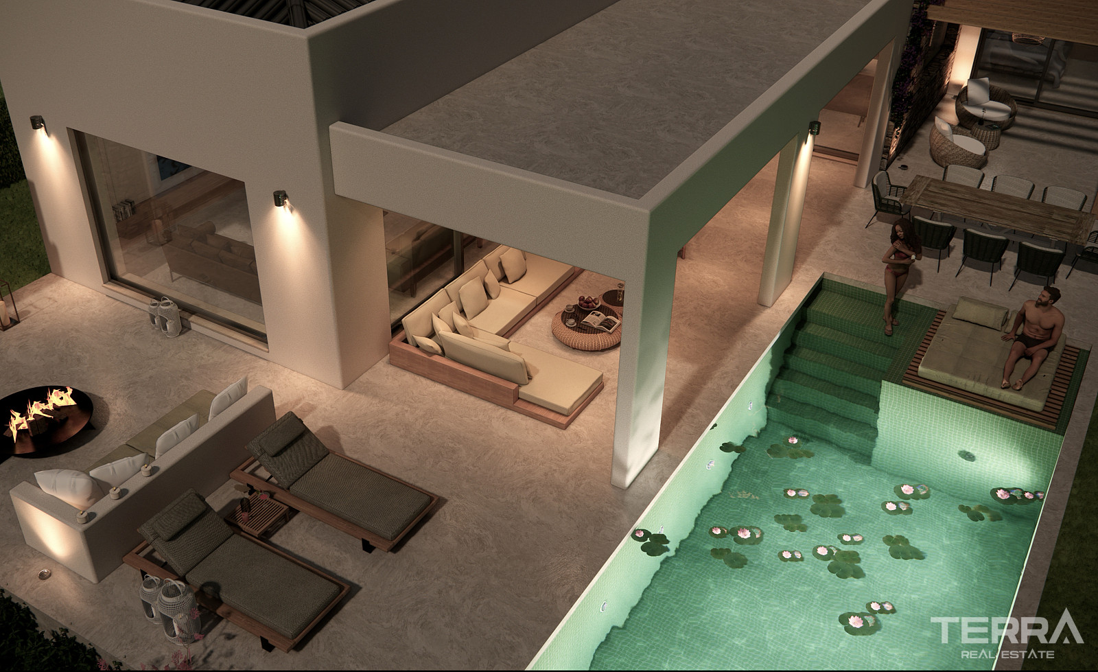 Detached House for Sale in Aydın, Kuşadası - 110158