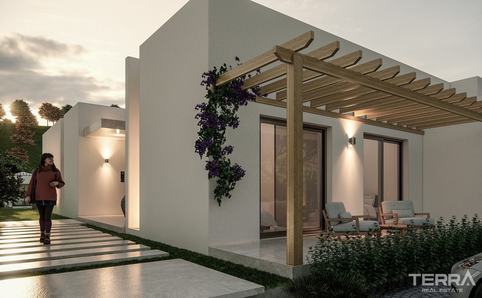 Detached House for Sale in Aydın, Kuşadası - 110161