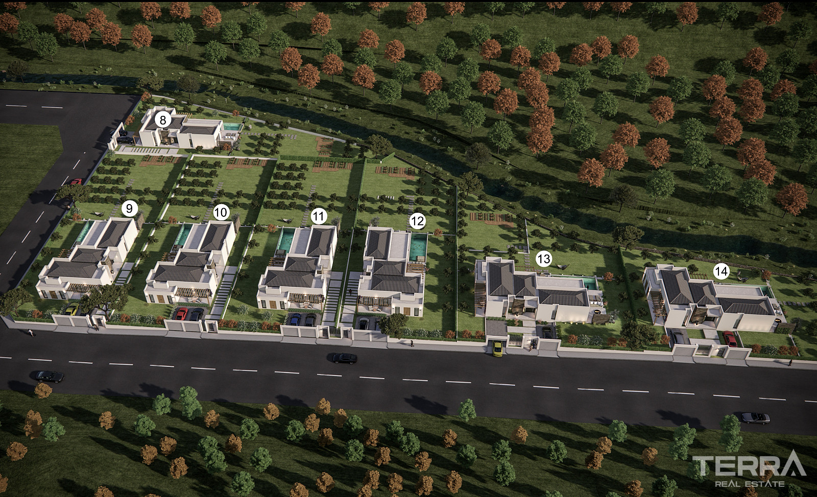 Detached House for Sale in Aydın, Kuşadası - 110192