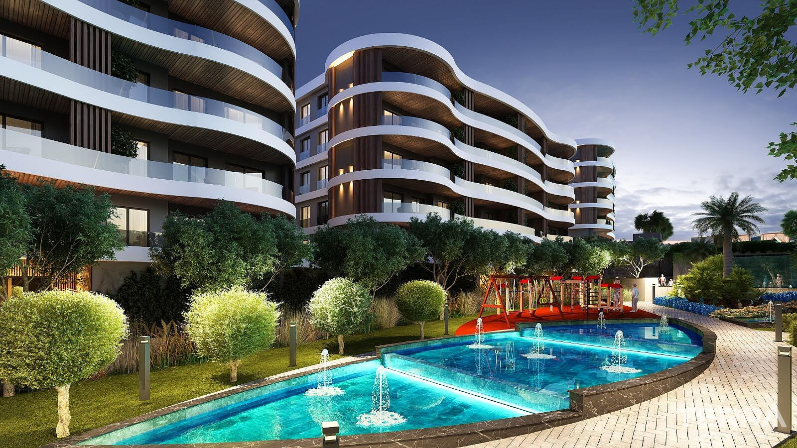 Sea View Apartments for Sale in Kuşadası, Aydın - 110305