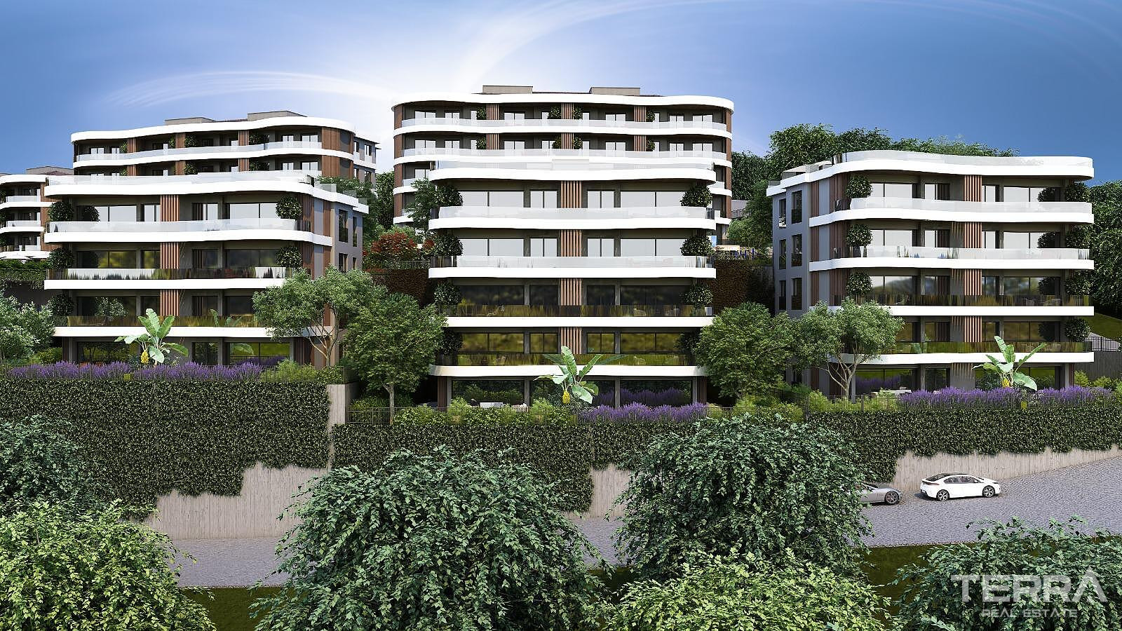 Sea View Apartments for Sale in Kuşadası, Aydın - 110313