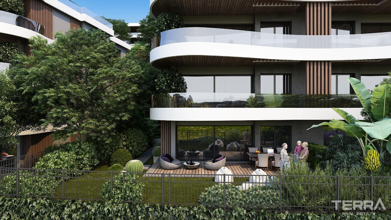 Sea View Apartments for Sale in Kuşadası, Aydın - 110318