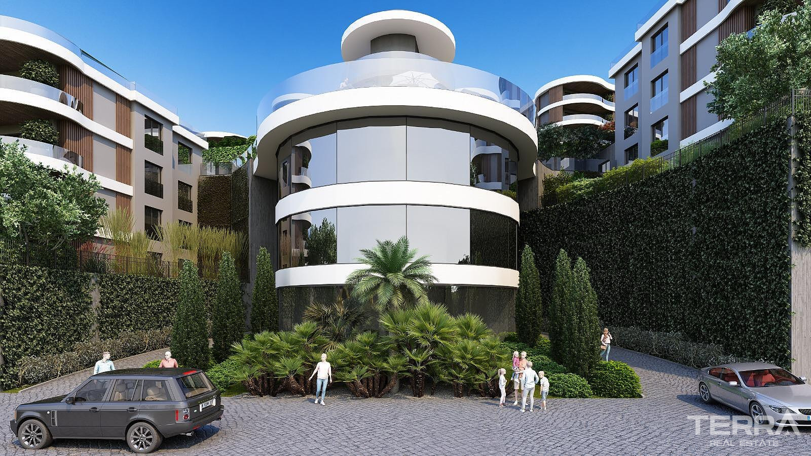 Sea View Apartments for Sale in Kuşadası, Aydın - 110328