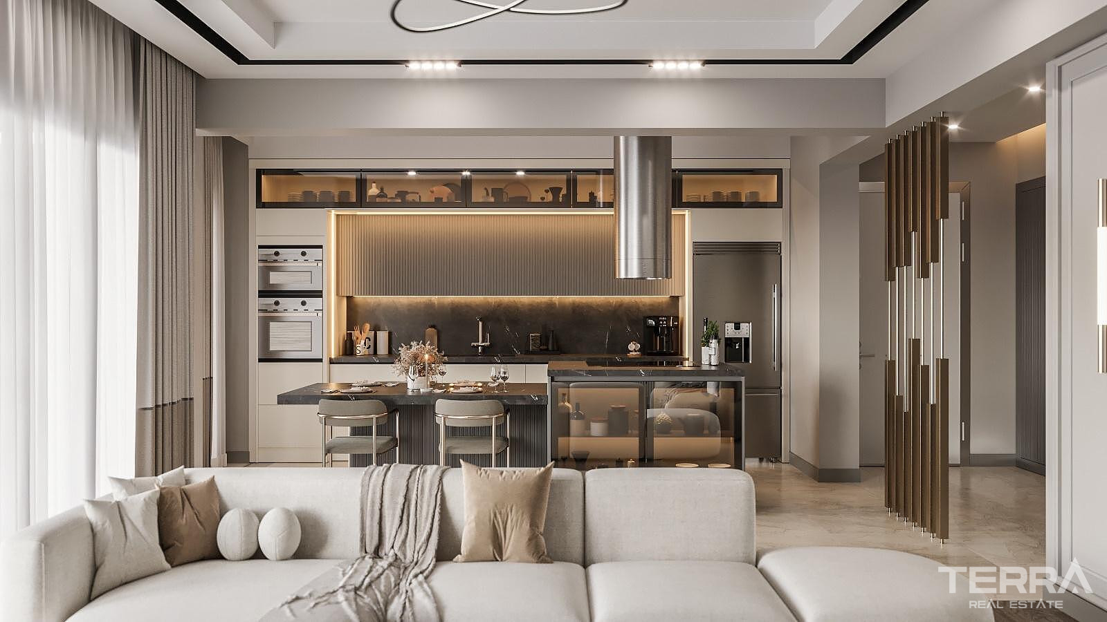 Sea View Apartments for Sale in Kuşadası, Aydın - 110334