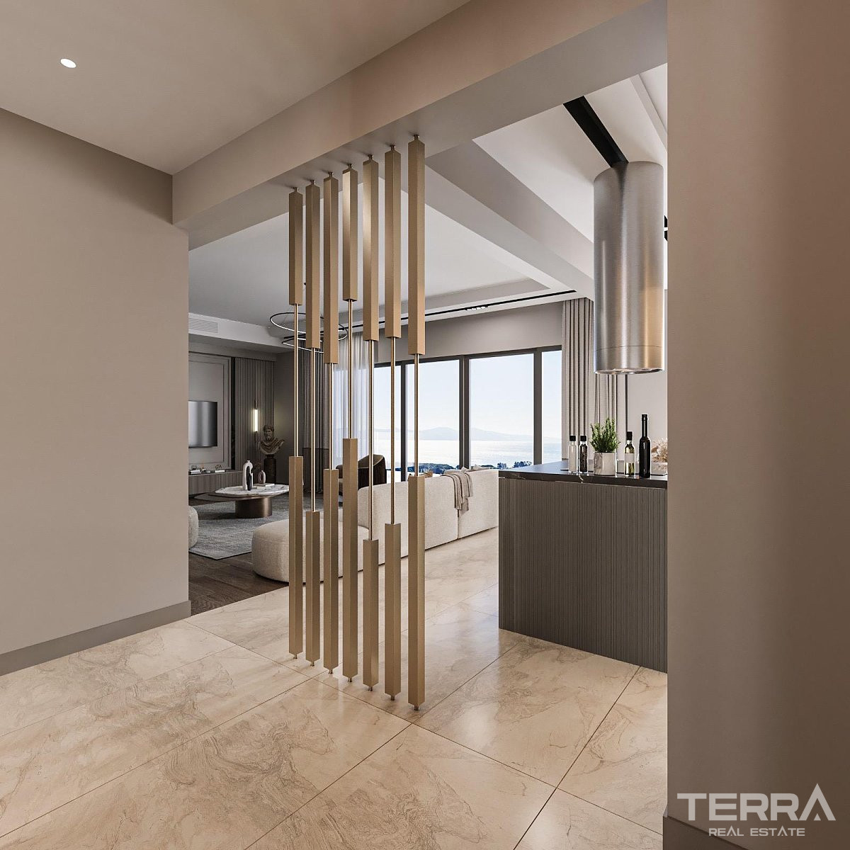Sea View Apartments for Sale in Kuşadası, Aydın - 110341