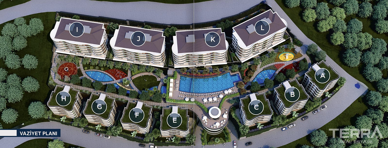 Sea View Apartments for Sale in Kuşadası, Aydın - 110353