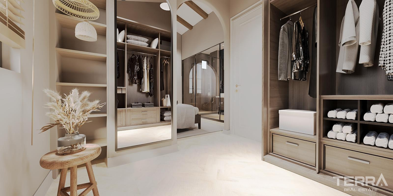 Aydın, Kuşadası'nda Güvenlikli Sitede Deniz Manzaralı Villalar - 110401