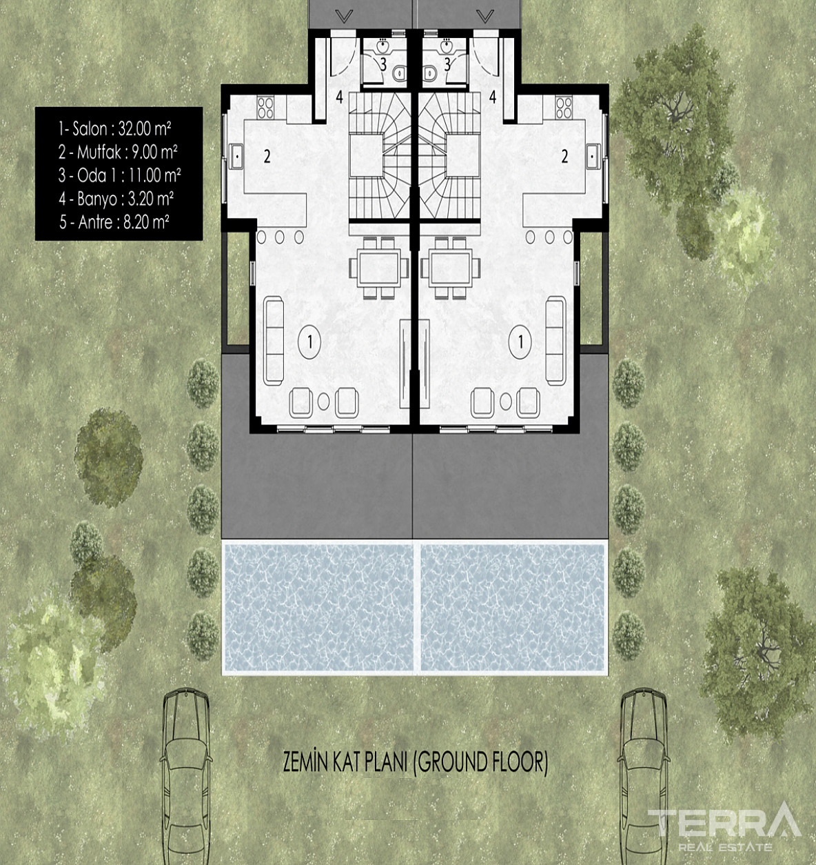 Villas for Sale with Private Pools in Aydın, Kuşadası - 110764