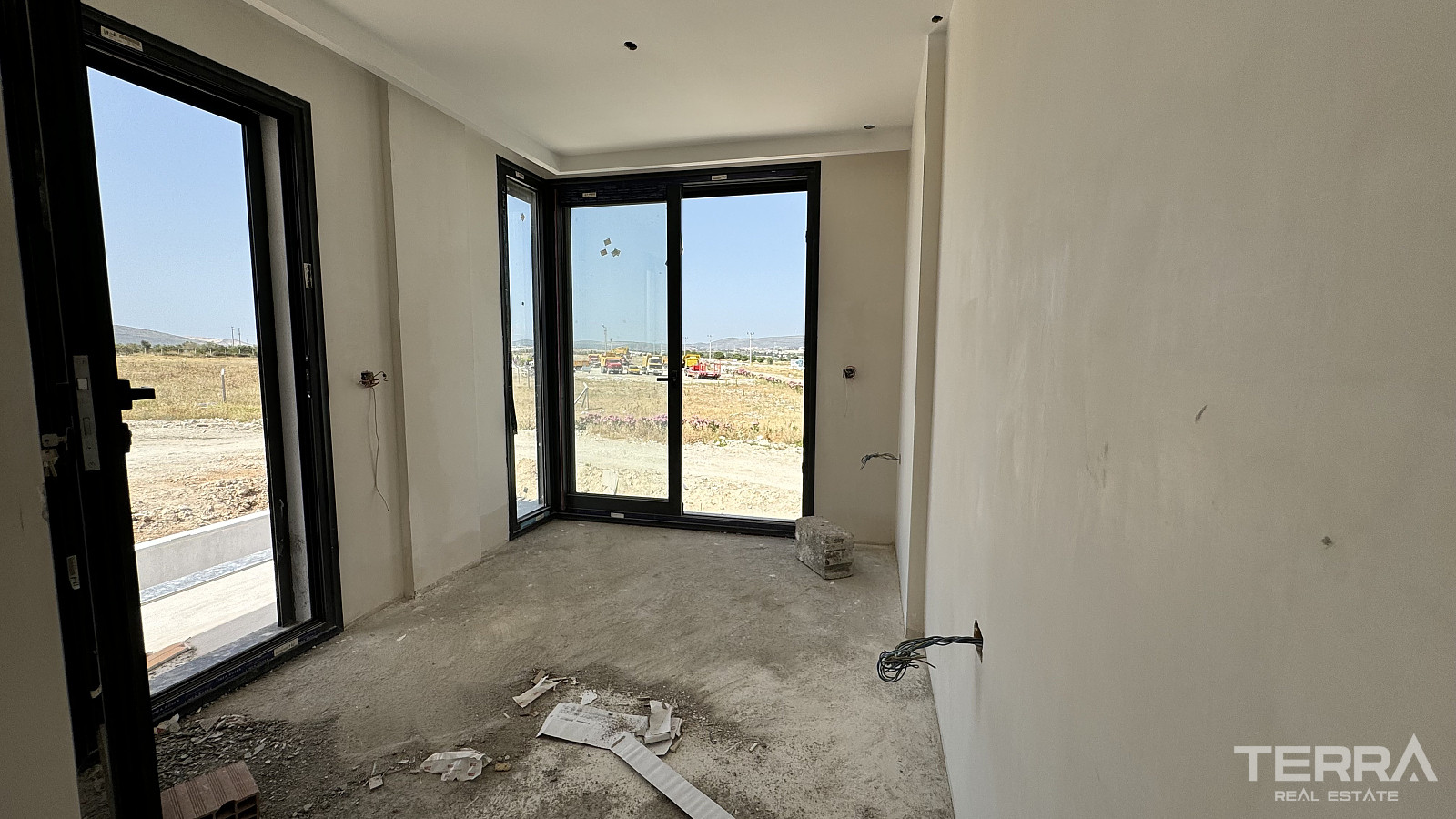 Twin Villas for Sale with Private Pools in İzmir, Çeşme - 110848