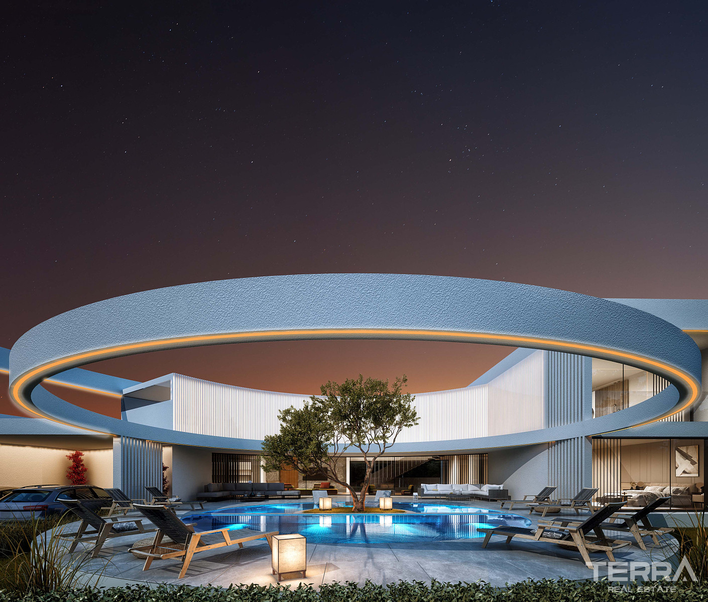 Villa with Pool for Sale in Çeşme, İzmir - 110866