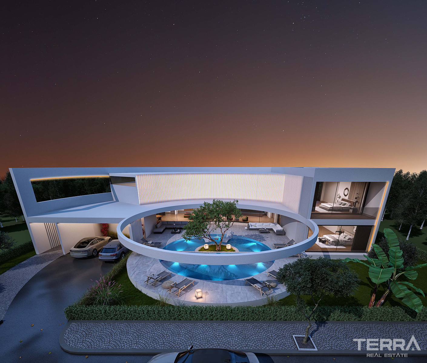 Villa with Pool for Sale in Çeşme, İzmir - 110867