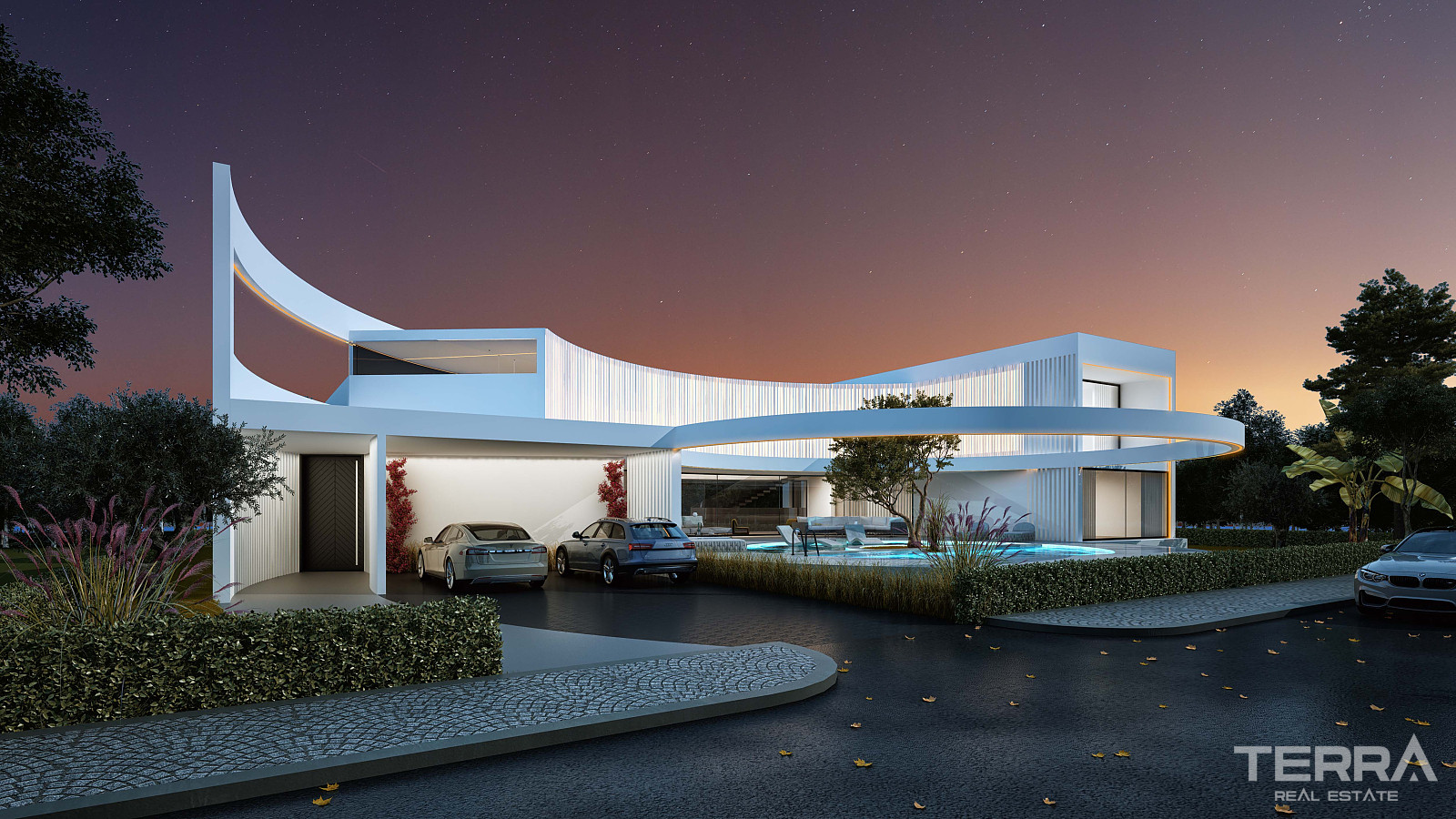 Villa with Pool for Sale in Çeşme, İzmir - 110868
