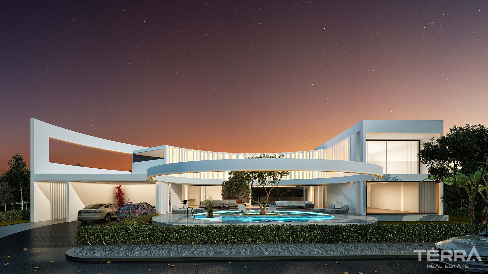 Villa with Pool for Sale in Çeşme, İzmir - 110869