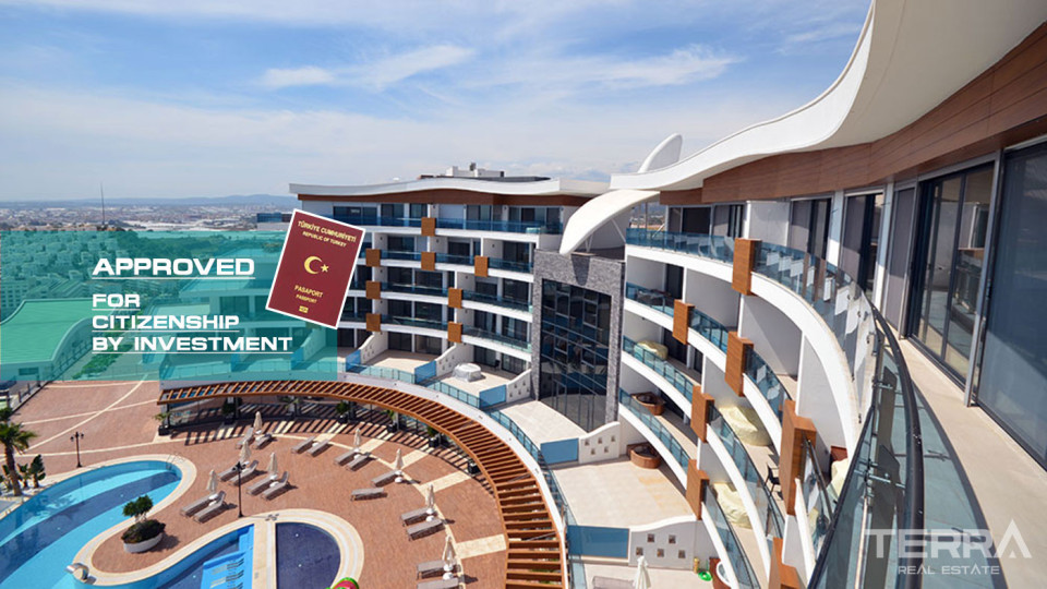 Luxury Sea View Apartments with Private Beach for Sale in Alanya