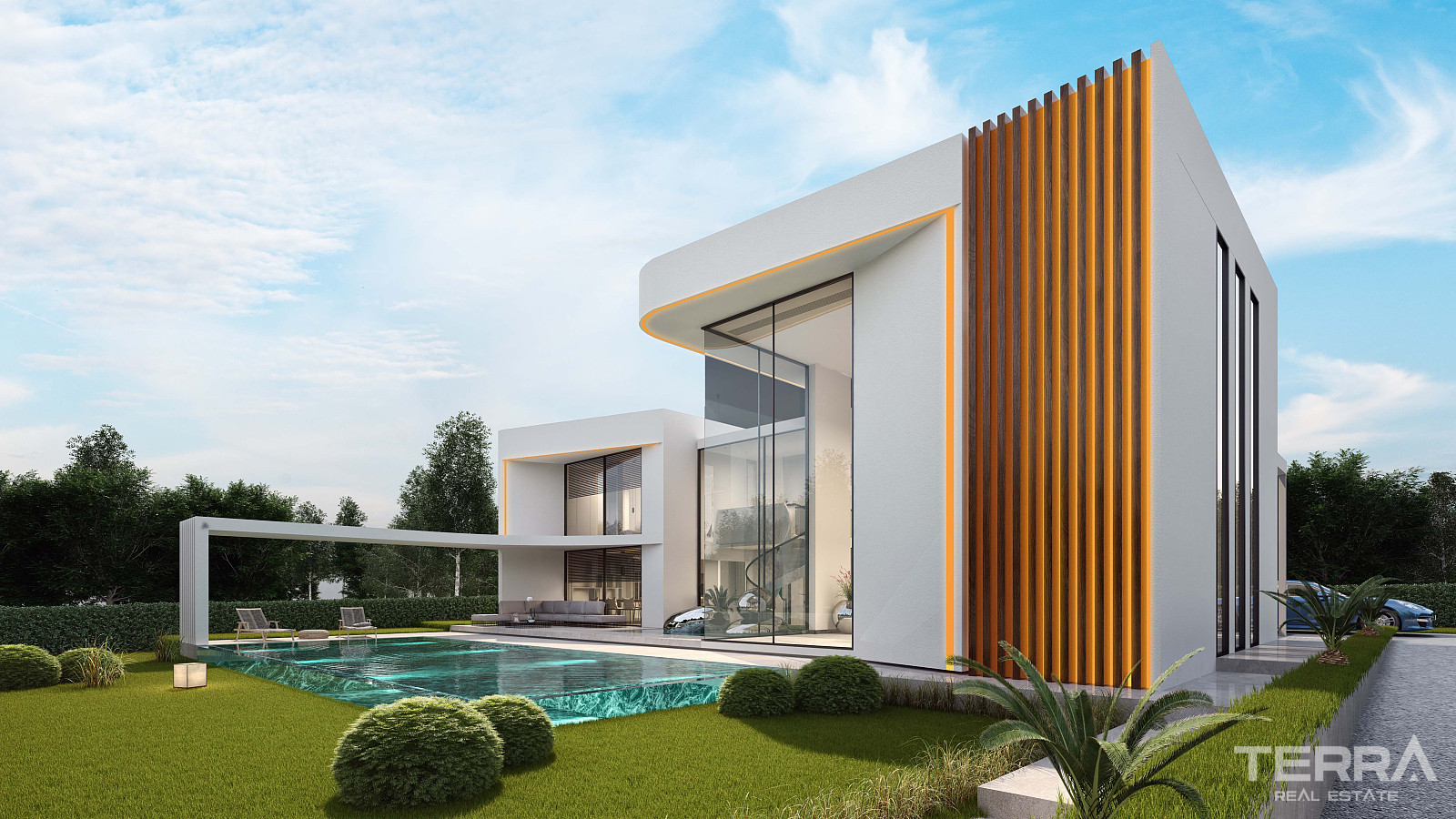 Villa with Pool and Garden for Sale in Çeşme, İzmir - 110883