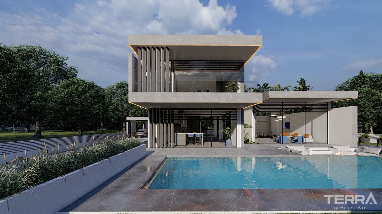 Villa with Pool for Sale in Çeşme, İzmir - 110916