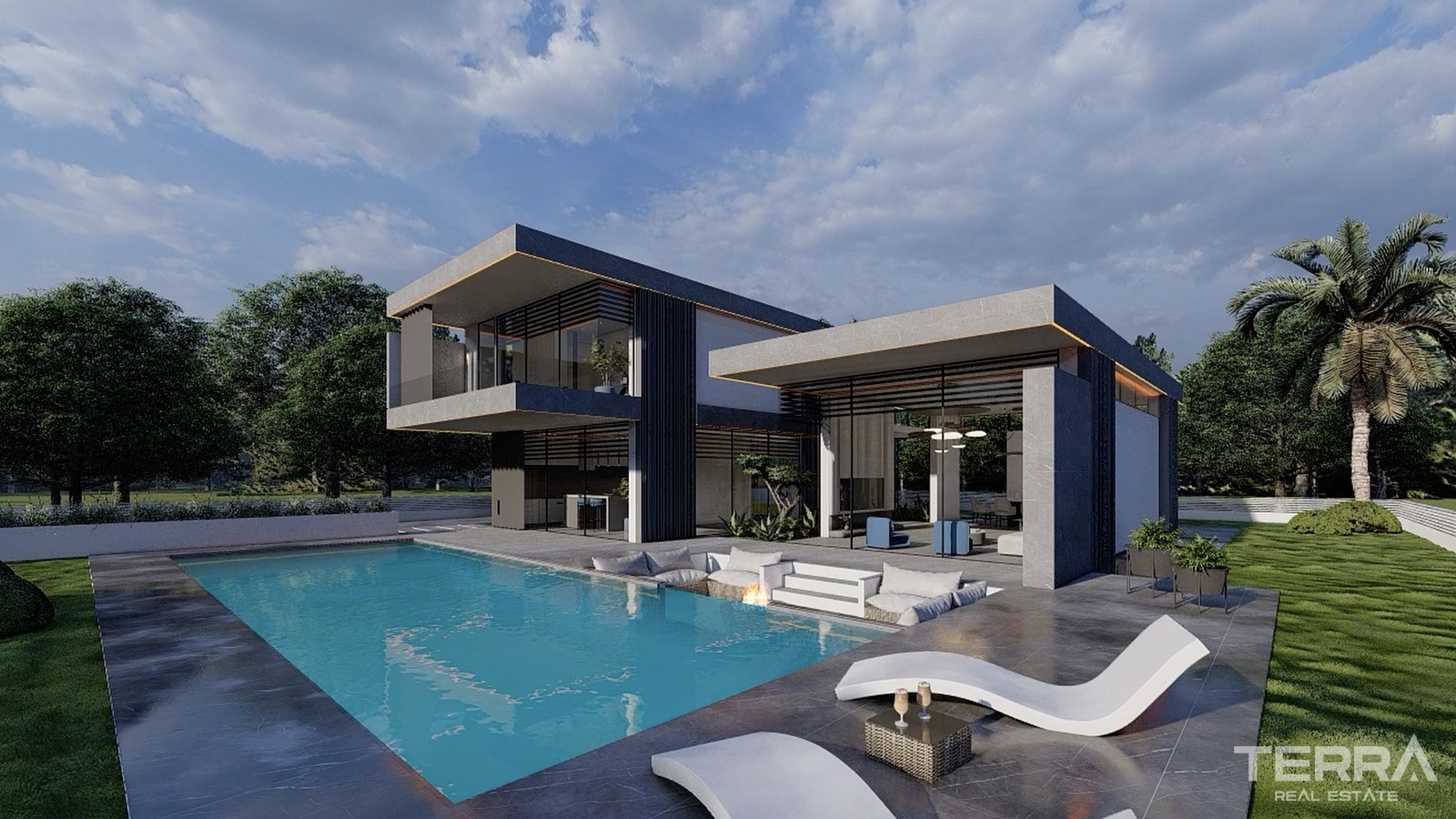 Villa with Pool for Sale in Çeşme, İzmir - 110917