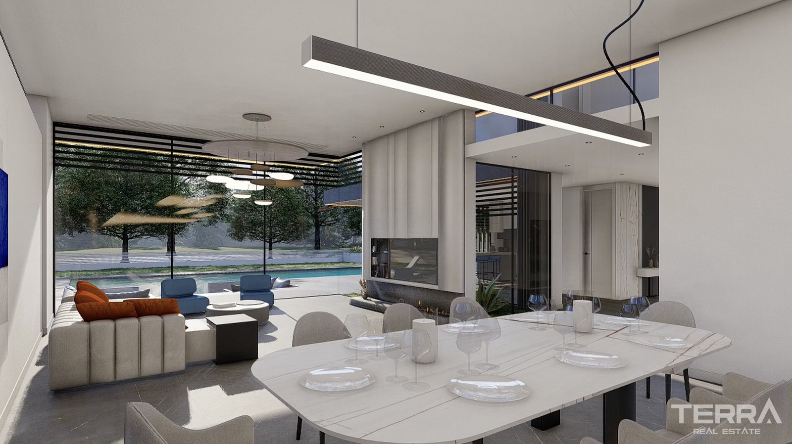 Villa with Pool for Sale in Çeşme, İzmir - 110922