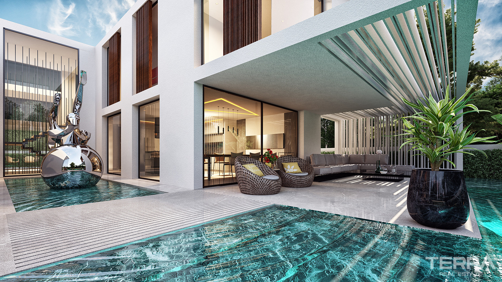 Detached Villa for Sale in Çeşme, İzmir - 110940
