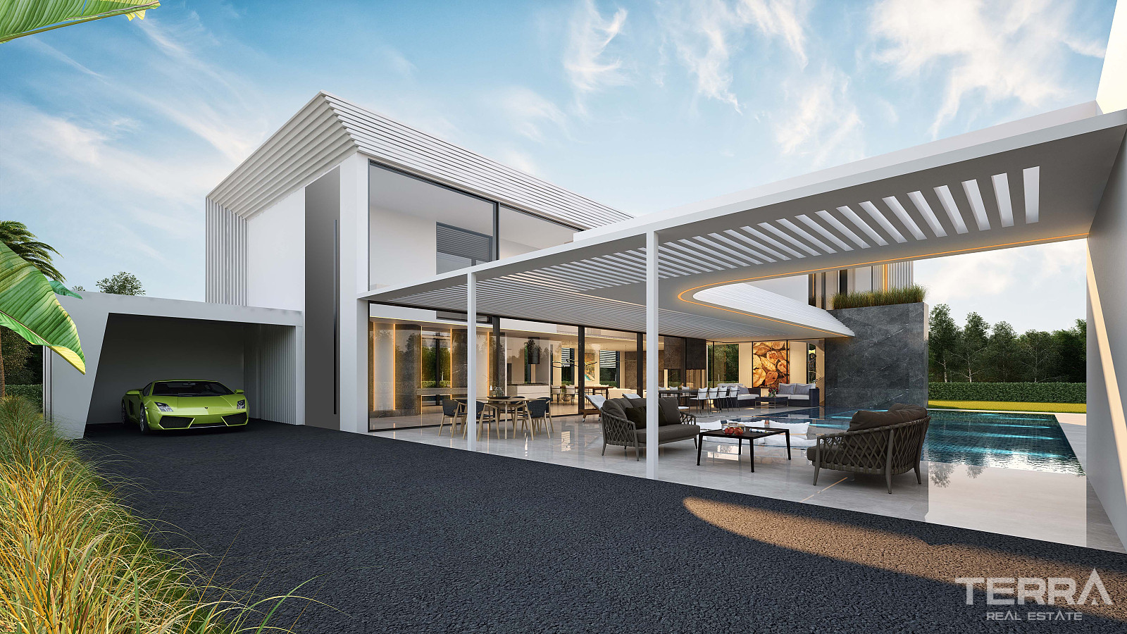 Villa with Pool for Sale in Çeşme, İzmir - 111025
