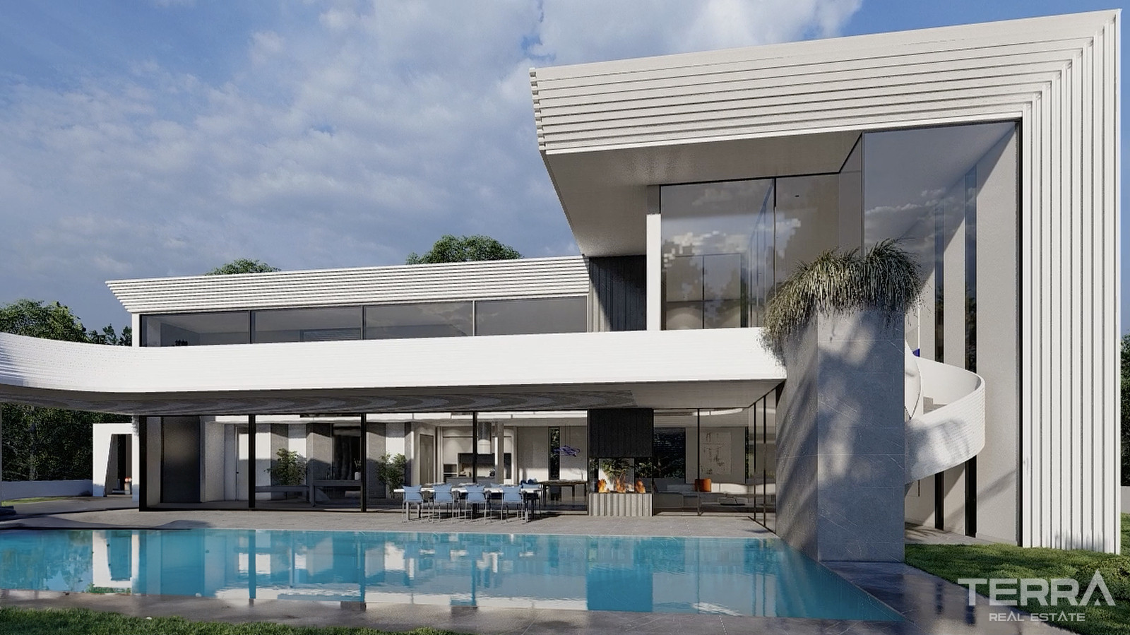 Villa with Pool for Sale in Çeşme, İzmir - 111027