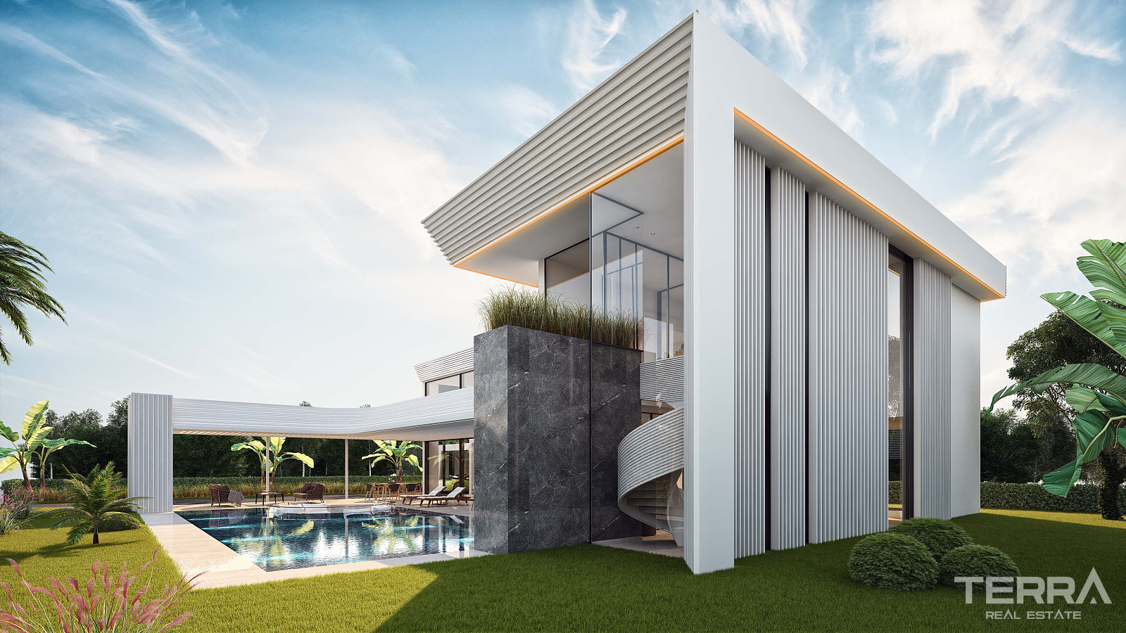 Villa with Pool for Sale in Çeşme, İzmir - 111029