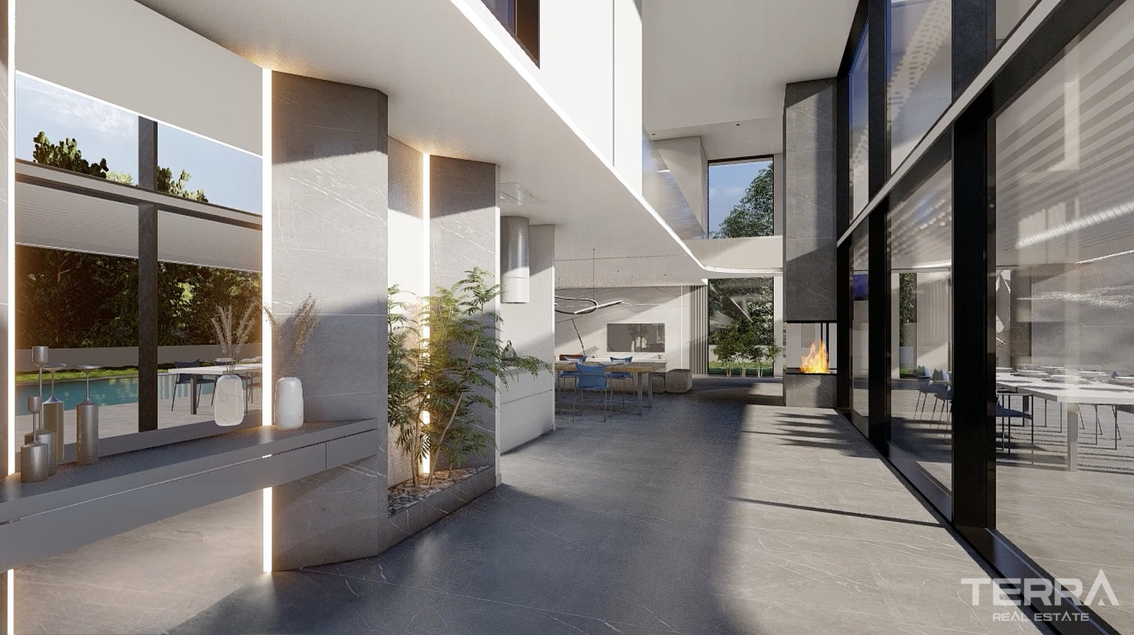 Villa with Pool for Sale in Çeşme, İzmir - 111033