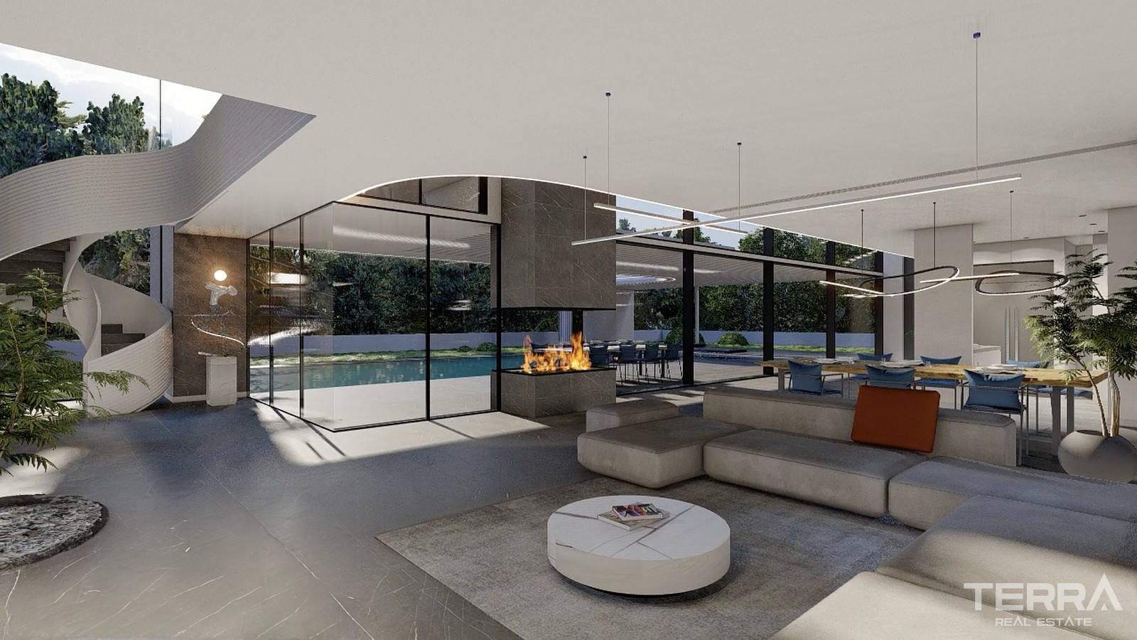 Villa with Pool for Sale in Çeşme, İzmir - 111036