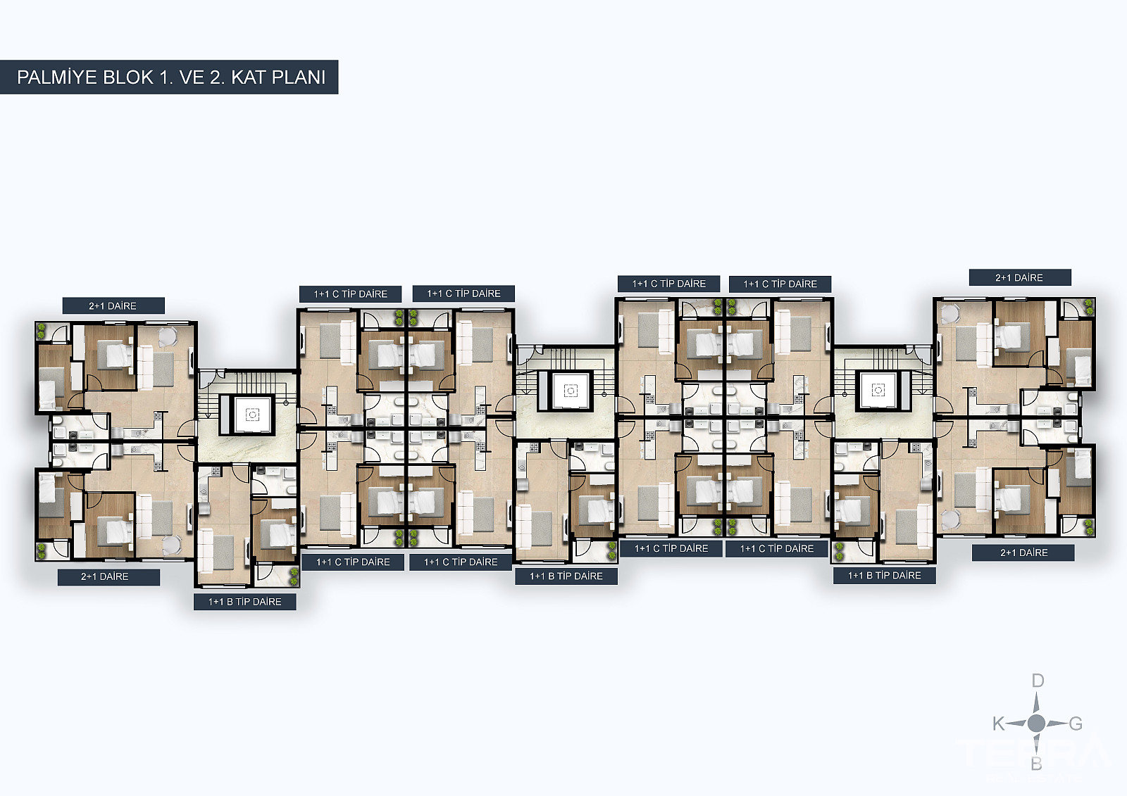 Apartments for Sale Near the Airport in İzmir Torbalı - 111090