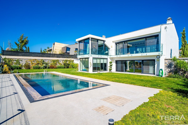 Sea View Private Villa for Sale in İzmir, Urla
