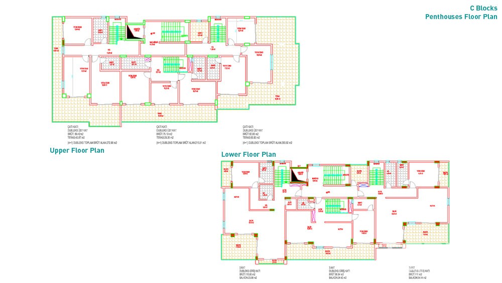 Granada Residence Luxury Apartments for Sale in Alanya Kargıcak - 5907