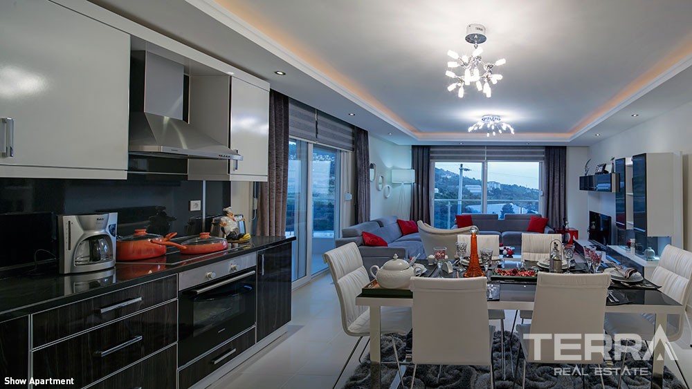 Granada Residence Luxury Apartments for Sale in Alanya Kargıcak - 5914