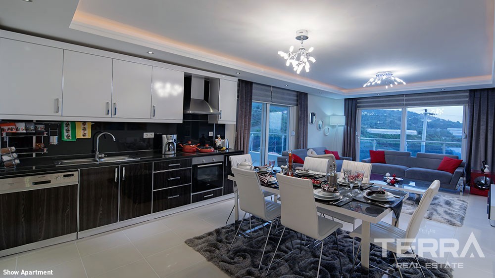 Granada Residence Luxury Apartments for Sale in Alanya Kargıcak - 5920