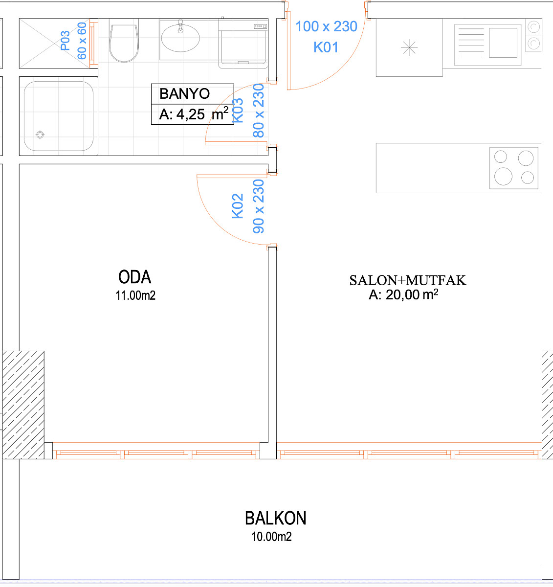 Investment Apartments for Sale in İzmir, Buca - 111310