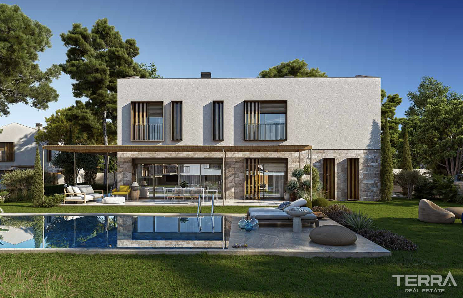 Villas for Sale with Private Pools in İzmir, Çeşme - 111433