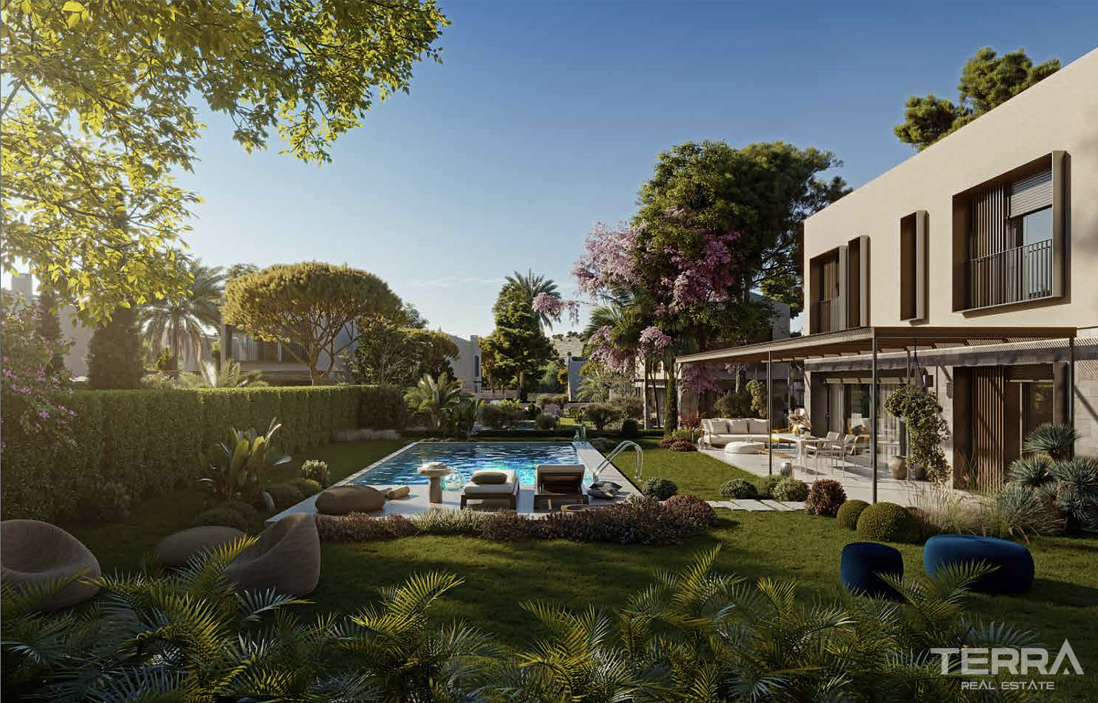 Villas for Sale with Private Pools in İzmir, Çeşme - 111434