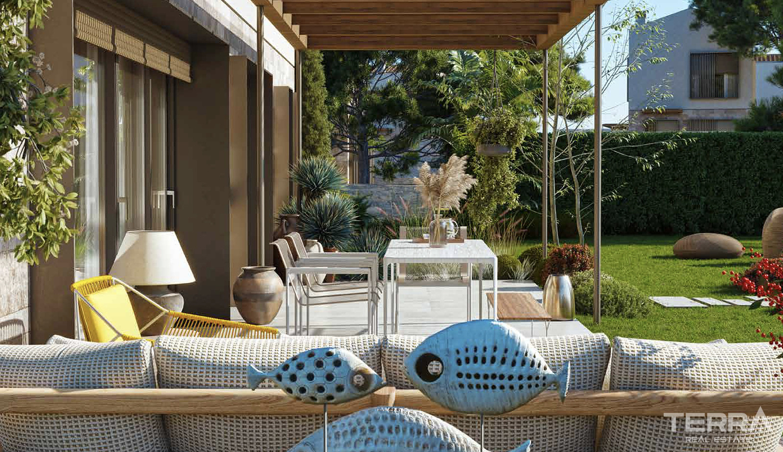 Villas for Sale with Private Pools in İzmir, Çeşme - 111437