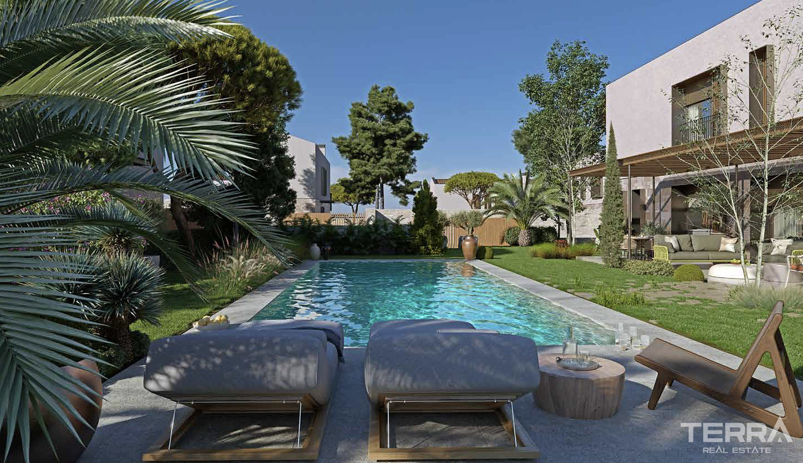 Villas for Sale with Private Pools in İzmir, Çeşme - 111438