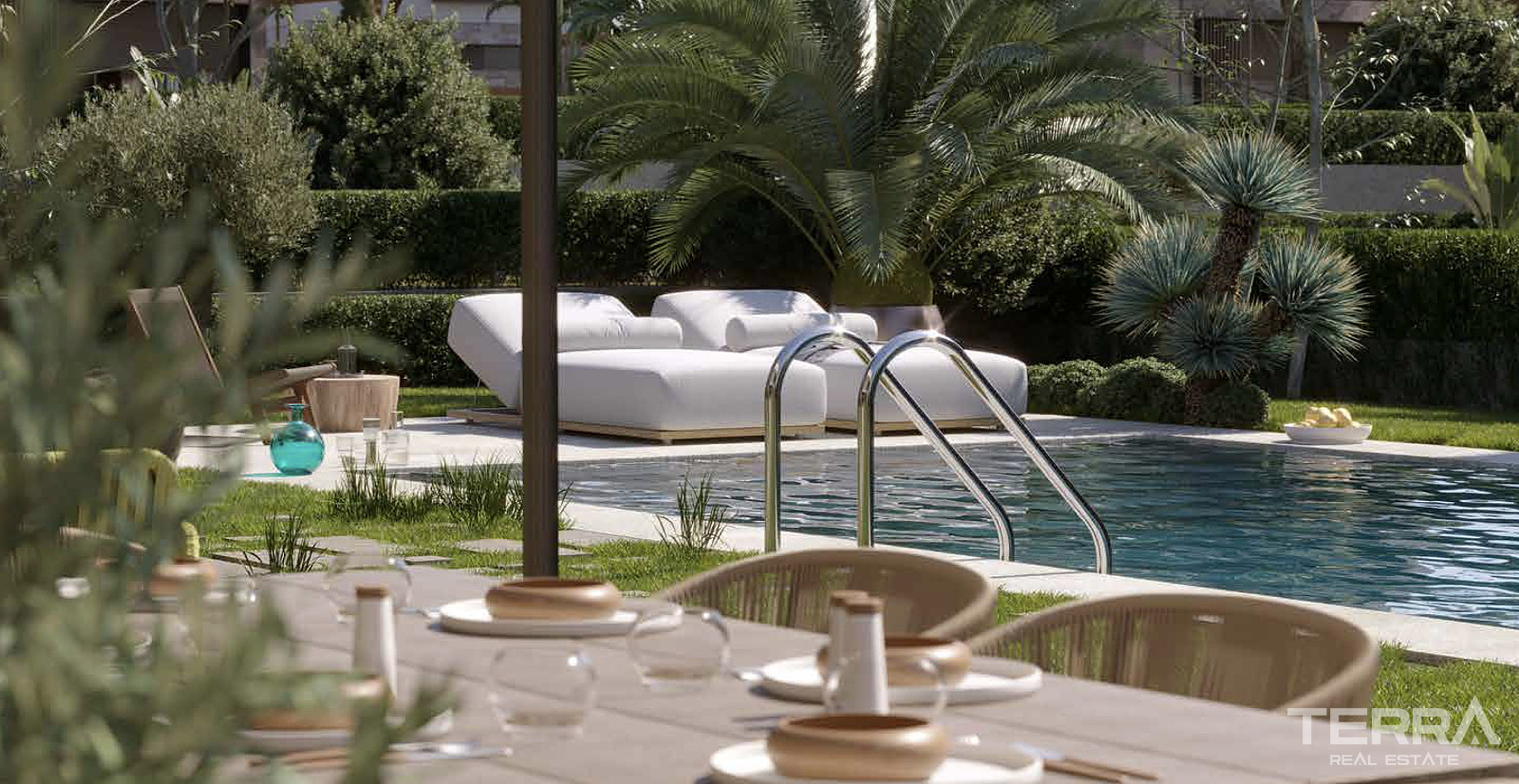Villas for Sale with Private Pools in İzmir, Çeşme - 111439