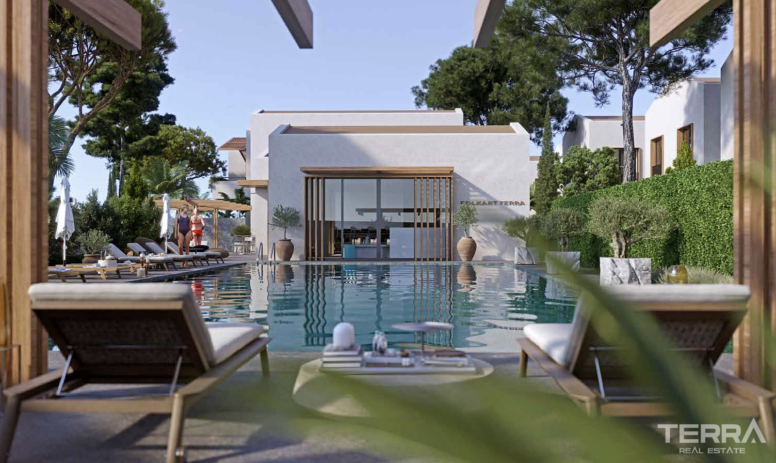İzmir, Çeşme'de Alaçatı'ya Yakın Satılık Modern Daireler - 111482